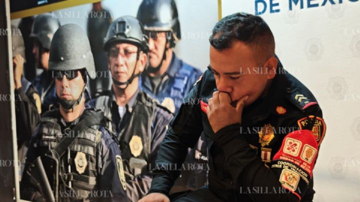 Explosión en Iztapalapa: Sergio Soriano, él es el policía que sacó del fuego a una niña y su abuela