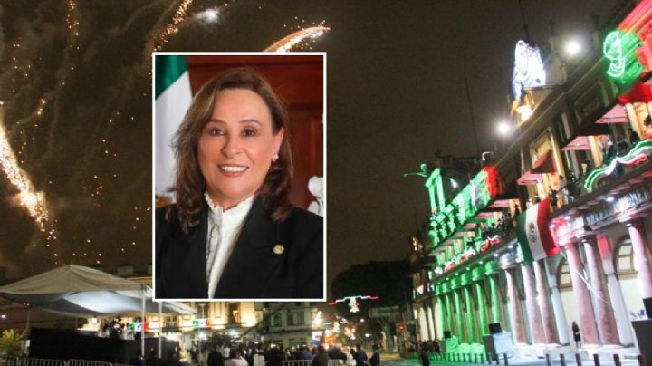 Aquí puedes ver el Grito de Independencia de Rocío Nahle desde Xalapa
