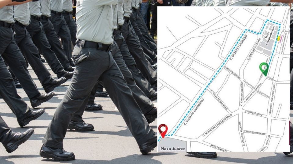 En el marco del 215 Aniversario de la Independencia de México se lleva a cabo el tradicional desfile