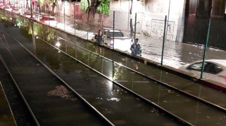 Iztapalapa, Tláhuac y Tlalpan inundados; Tren Ligero, Trolebús y Metro presentan afectaciones