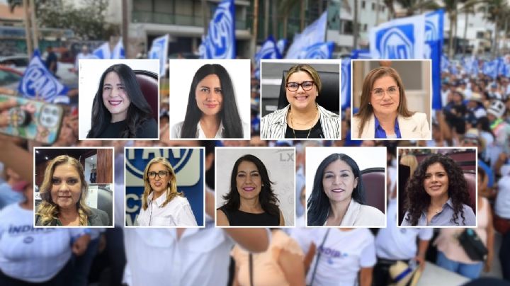 Ellas son las 9 virtuales candidatas a la dirigencia del PAN en Veracruz