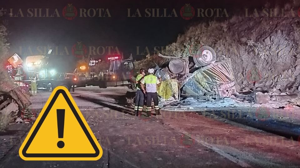 4 muertos tras choque entre camión y automóvil en la autopista Puebla-Orizaba