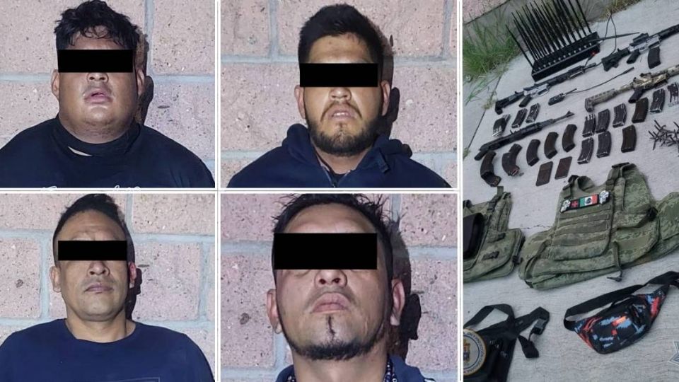 Los detenidos son originarios de Morelos, Jalisco, Quintana Roo y Veracruz.