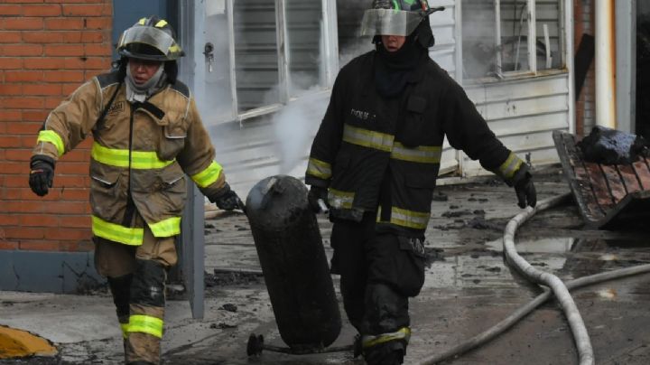 Se registra incendio en una bodega de la colonia Aldana, Azcapotzalco