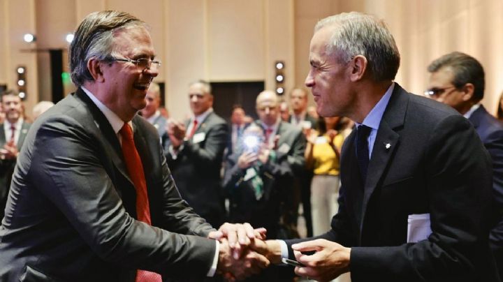 Reunión con Carney “fue extraordinaria” y tenemos tarea, aseguró Ebrard