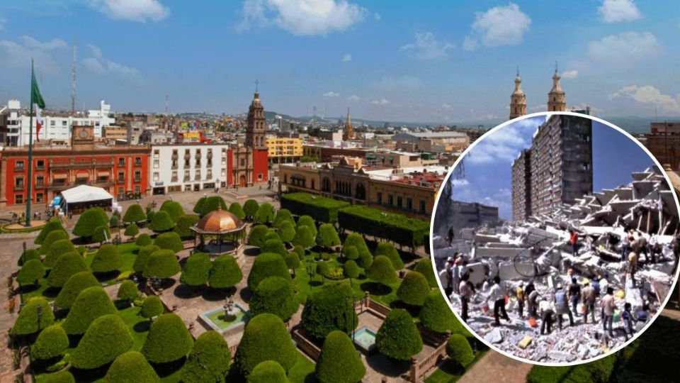 El fuerte temblor que sufrió la Ciudad de México en 1985 se sintió en León con menos intensidad.