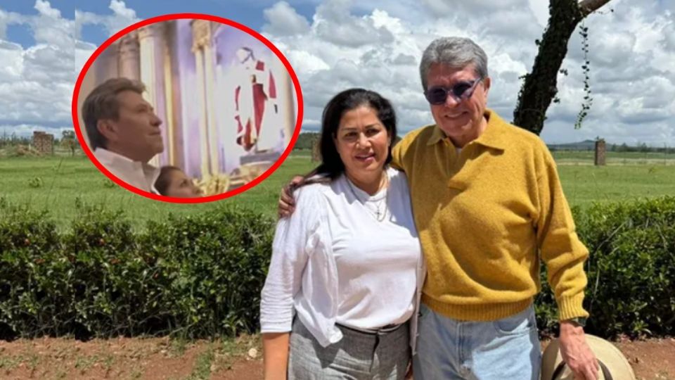 Aquí con su esposa María de Jesús