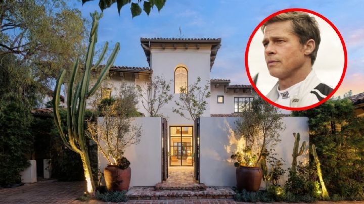 La nueva casa de Brad Pitt también cuesta 12 millones... pero de dólares y no está en Tepoztán