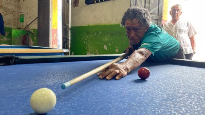 Este billar del barrio de San Miguel tiene 100 años de tradición