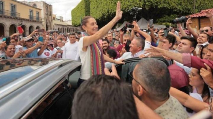 Claudia Sheinbaum ha visitado Guanajuato más veces que AMLO en su sexenio