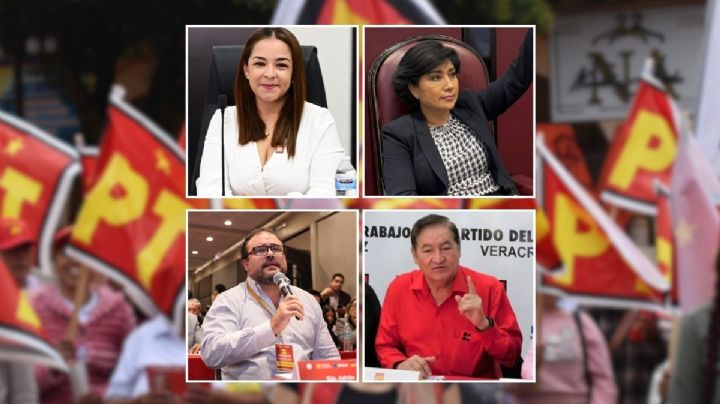 Ellas y ellos se disputan la dirigencia del Partido del Trabajo en Veracruz