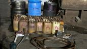 Foto ilustrativa de la nota titulada: Huachicol: decomisan combustible y herramientas para el tráfico ilegal de hidrocarburos en Sonora