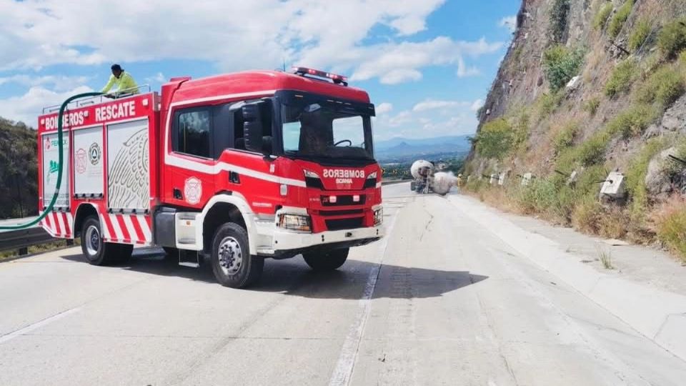 El accidente se registró esta tarde en la autopista Arco Norte