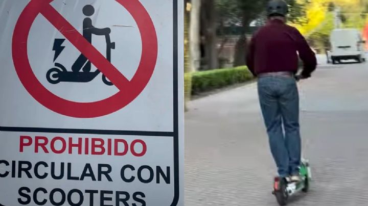 Prohíben circular en scooter en el centro de Celaya