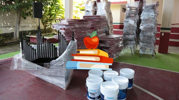 Estudiantes de Papantla reciben lentes y nuevo equipamiento en escuelas