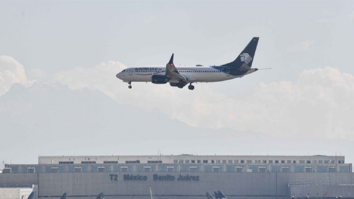 Vuelo de Aeroméxico con destino a Madrid regresa al AICM