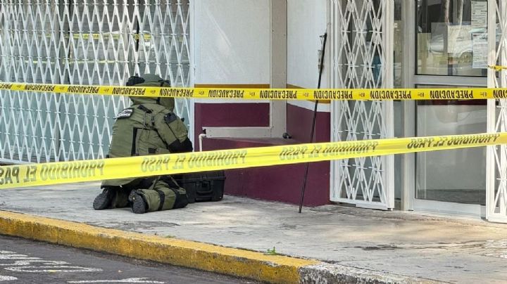 Causa temor granada afuera de la delegación del INM en Morelia