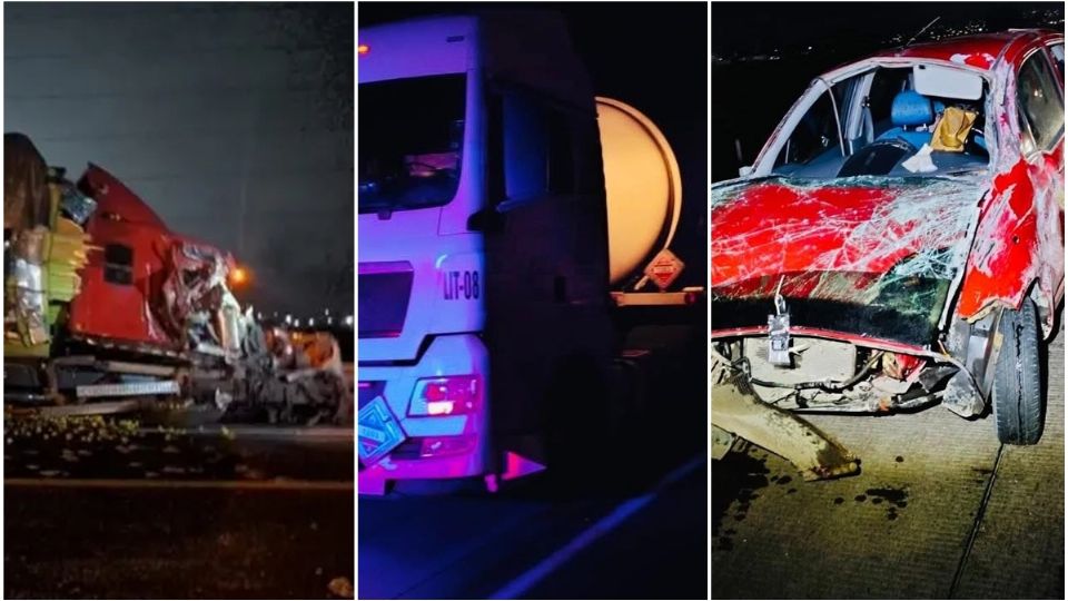 El paso sobre la autopista México-Tuxpan fue reabierto tras unas horas