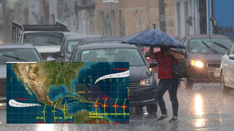 Aumento de lluvias a partir de este día en Veracruz por posible llegada de frente frío