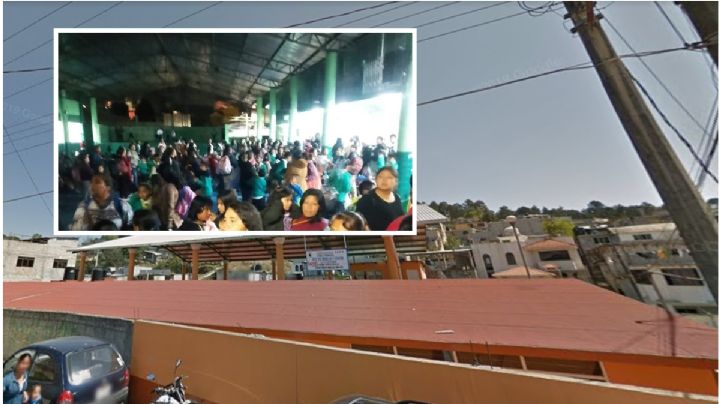 Como delincuentes, directora de primaria en Hidalgo encierra a alumnos, padres y profesores