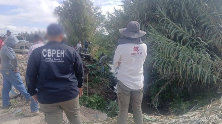 Hallan cuerpo en río Tula de persona desaparecida hace 5 días en Ixmiquilpan