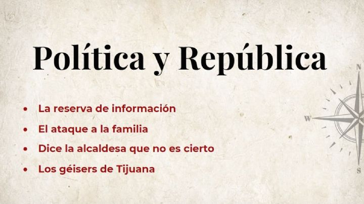 POLÍTICA Y REPÚBLICA