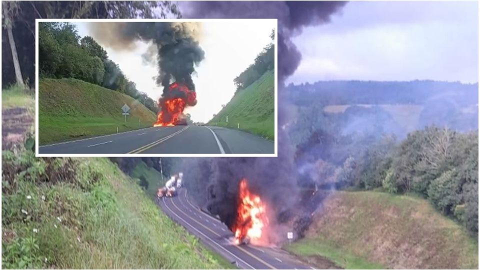 Por seguridad, se cerró por completo la autopista