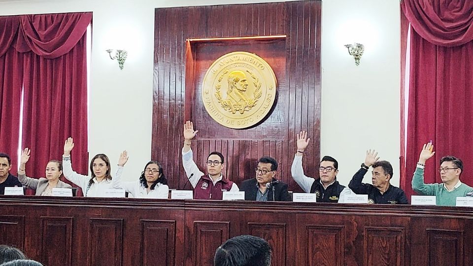 Los integrantes del cabildo aprobaron por unanimidad la Ley de Ingresos 2026