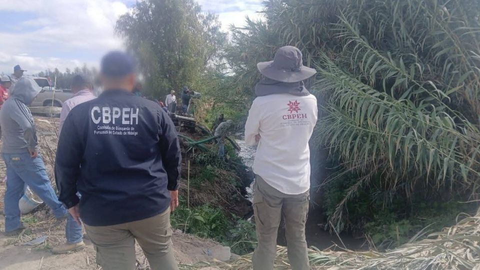 El hallazgo ocurrió alrededor de las 15:30 horas en el río Tula, entre las comunidades de La Heredad y Mandho