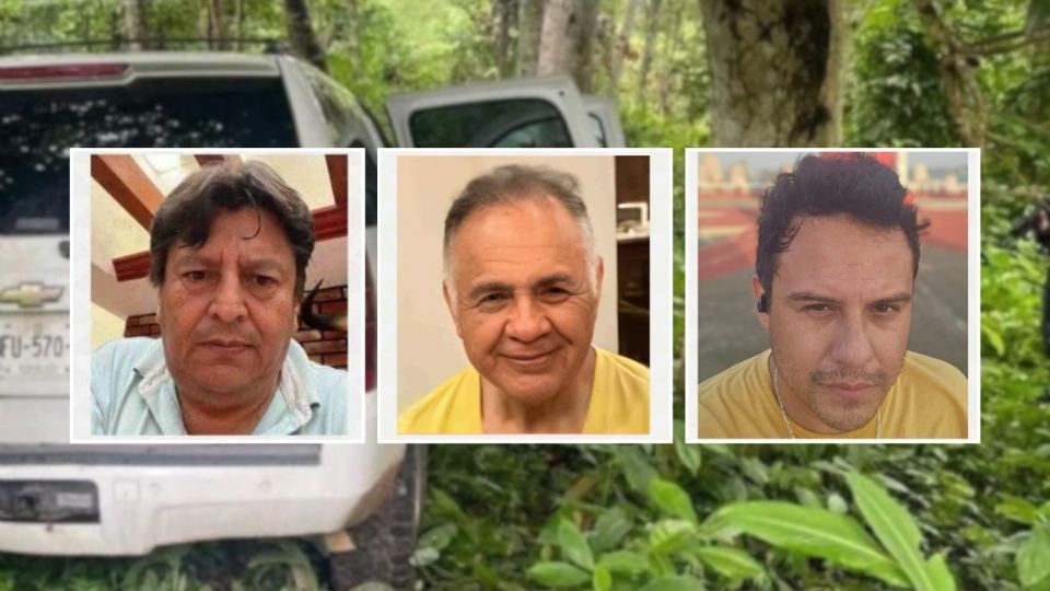 Comisión de Búsqueda publica fichas de los 3 empresarios desaparecidos en Veracruz