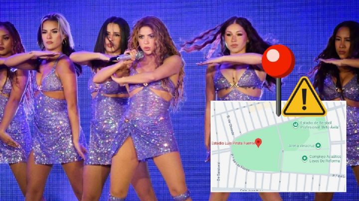 Estas son las calles cerradas en Boca del Río por concierto de Shakira