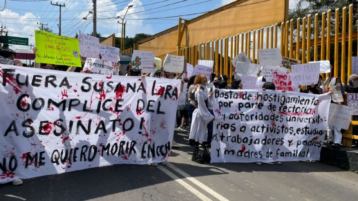 CCH Sur: estudiantes realizan segunda marcha para exigir mayor seguridad en la UNAM