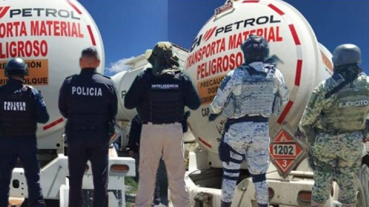 Recuperan 11 tractocamiones y remolques robados en Mineral de la Reforma