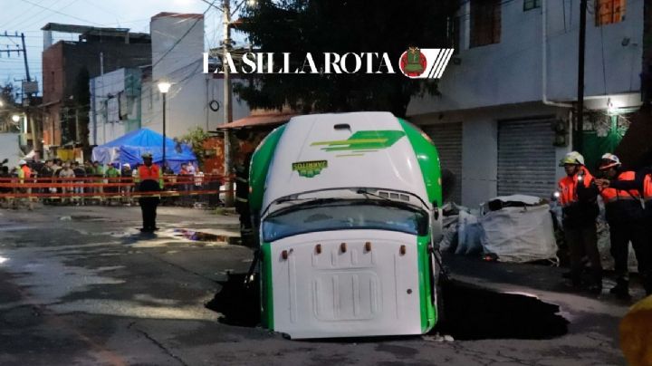 Lluvias provocan récord de socavones en CDMX