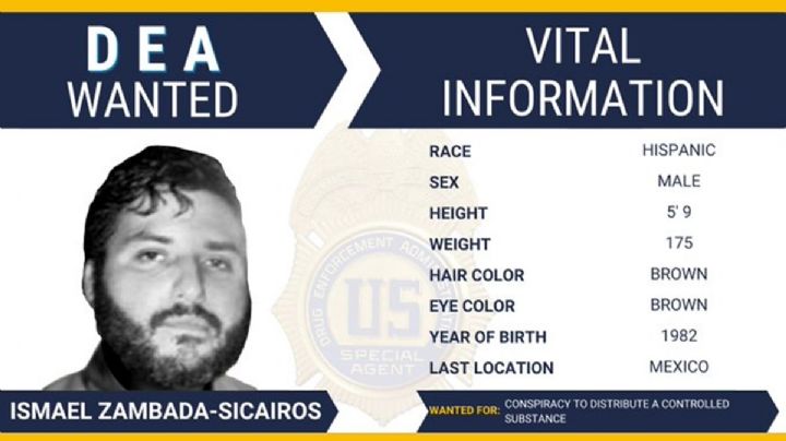 DEA emite ficha de búsqueda contra "El Mayito Flaco", hijo de "El Mayo" Zambada