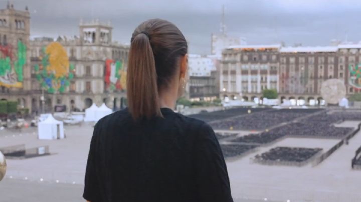 Sheinbaum convoca a ciudadanos a su informe en el Zócalo mediante video