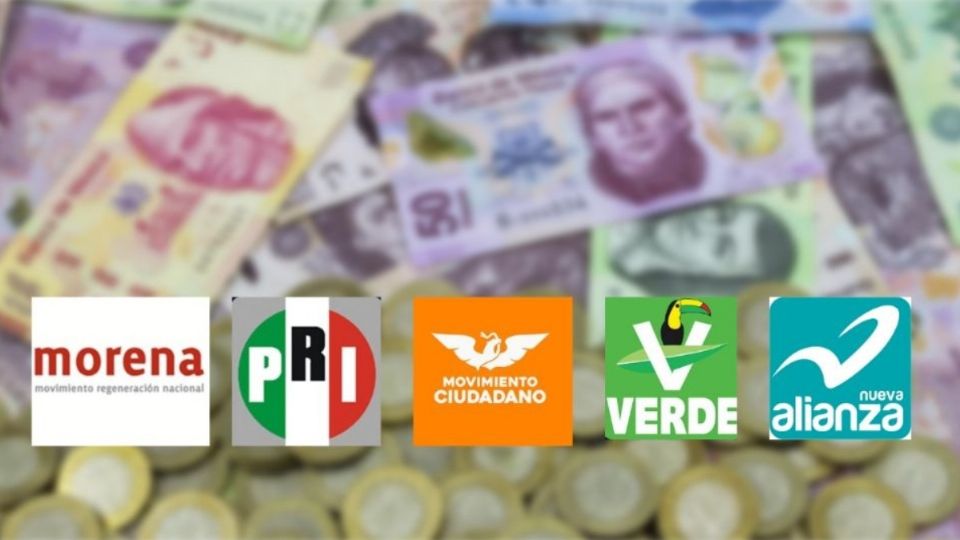 Los partidos PRI, Morena, del Trabajo, Verde Ecologista, Movimiento Ciudadano y Nueva Alianza deben devolver más de 25 millones de pesos