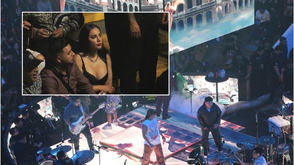 Sandra Cuevas pagó un boleto VIP para ver a Grupo Firme