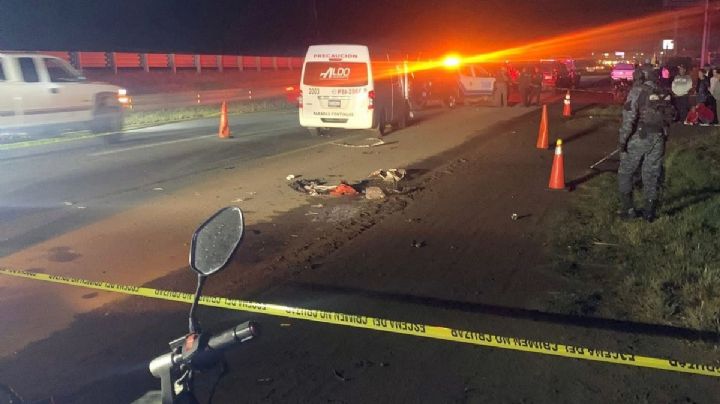 Joven muere atropellada en la carretera Silao–León esta mañana