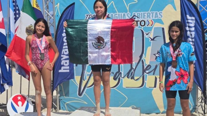Acuática Nelson Vargas conquista podios en el Master de Morelos y Cuba 2025
