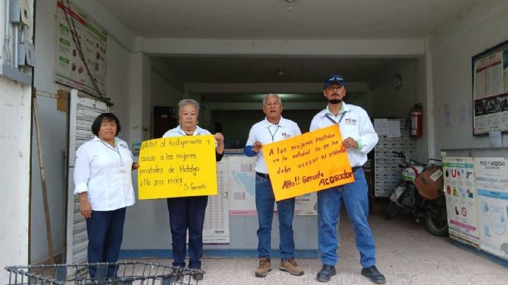 Acusan al gerente de Correos de México en Hidalgo de hostigamiento, exigen intervención de autoridades