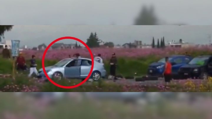 Automovilista disparó a manifestantes en bloqueo de la carretera Toluca-Palmillas; hay dos heridos