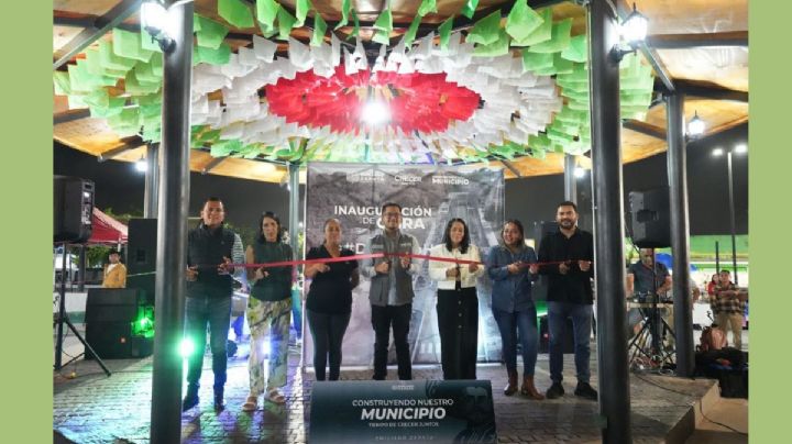 Recupera Ayuntamiento de Emiliano Zapata espacio público con nueva plaza “Jacarandas”