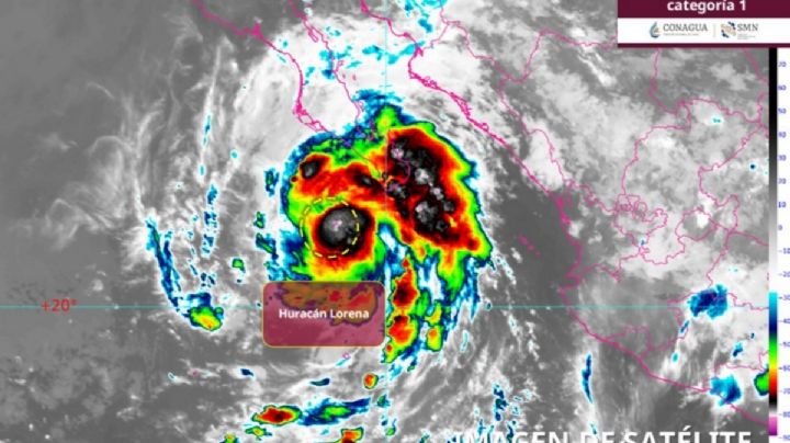 Suspenden clases y labores en Baja California Sur por huracán “Lorena”