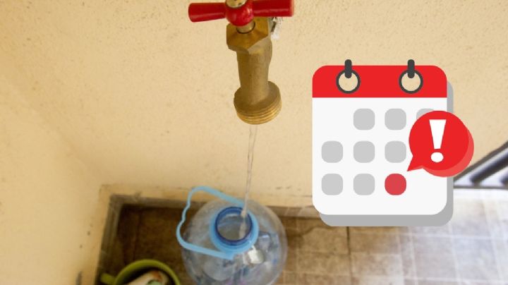 Tandeos Xalapa: Estas colonias tendrán agua solo 10 días en septiembre