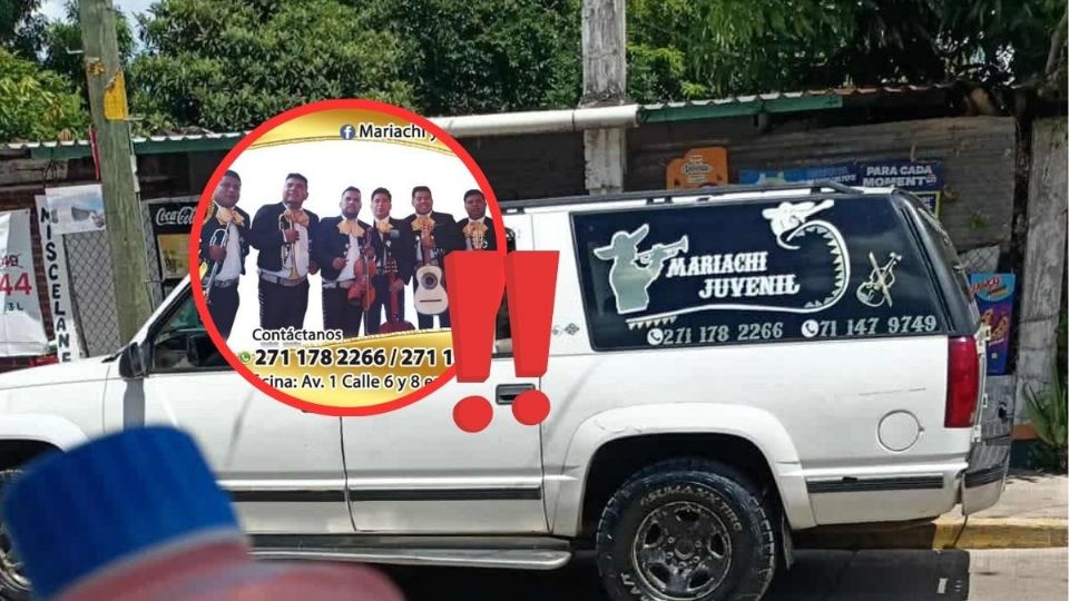 Roban camioneta de mariachis durante presentación en Cuitláhuac