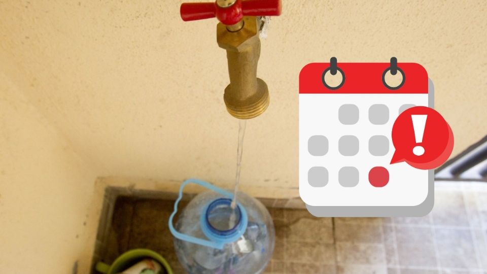 Tandeos Xalapa: Colonias con 10 días de agua en septiembre 2025; lista completa de CMAS