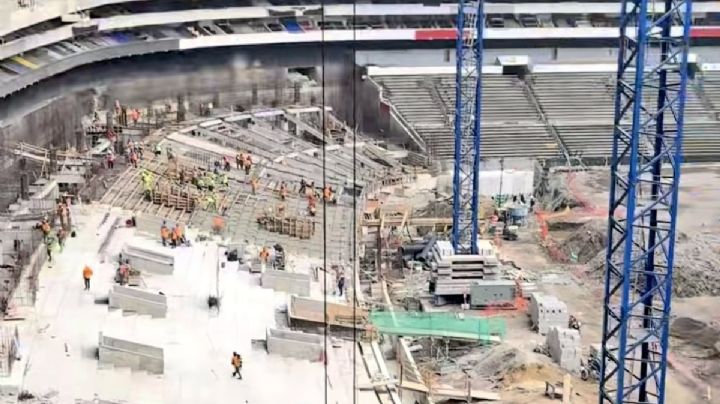 Las nuevas fotos de la remodelación del Estadio Azteca