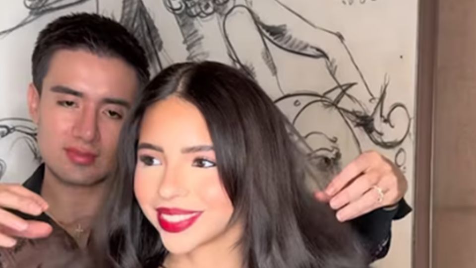 Incluyendo un trabajo en el que lució una melena larga