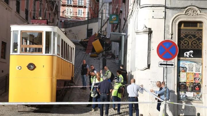 Identifican a 8 de los fallecidos por descarrilamiento de Elevador da Gloria en Lisboa